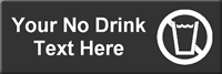 No Drink Symbol Sign