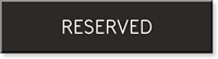 Reserved Sign