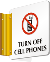 Turn Off Cell Phones Sign