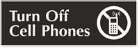 Turn Off Cell Phones Sign