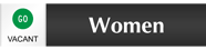 Women - Vacant/Occupied Slider Sign
