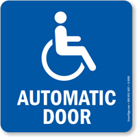 Automatic Door (With SEGD Symbol)