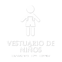 Vestuario de Niños Braille Spanish Sign