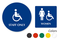 Accessible Pictogram & Women Pictogram