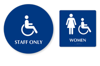 Accessible Pictogram & Women Pictogram