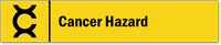 Cancer Hazard Stacking Magnetic Door Sign