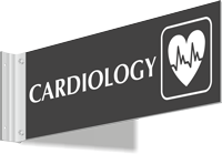 Cardiology Corridor Projecting Sign