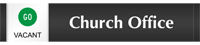 Church Office - Go Vacant/Stop Occupied Slider Sign