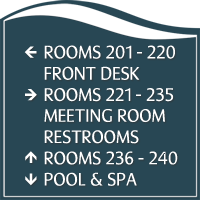 Directional Sign