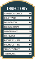 Florence Directory, 20.25 in. x 11.875 in.