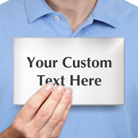 Custom Engraved Steel Sign