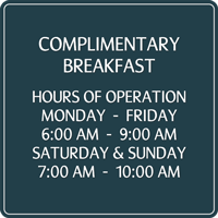 Custom General Information Sign with Border