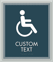 Optik Regulatory Sign 11.625 in. x 10 in.