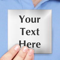 Custom Engraved Steel Sign