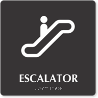 Escalator Sign