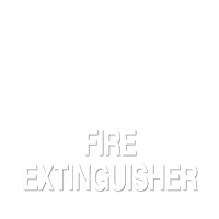 Fire Extinguisher, with Graphic