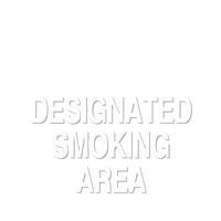 Designated Smoking Area, with Graphic