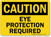OSHA Caution  Sign