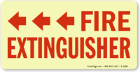 Fire Extinguisher Sign