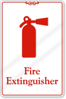 Fire Extinguisher Sign