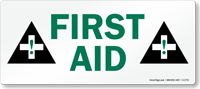 First Aid Sign