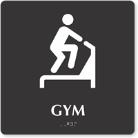 Gymnasium Sign