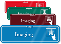 Imaging X Ray Showcase Hospital Sign