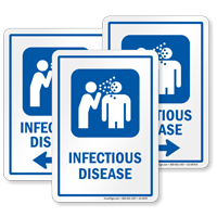 Infectious Disease Hospital Sign