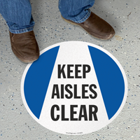 Keep Aisles Clear