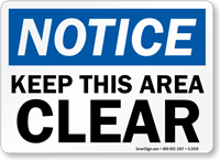 Notice  Sign