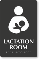 Lactation Room TactileTouch Braille Sign