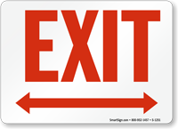 Exit Sign