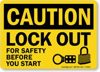 Lock Out For Safety