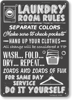 Make Sure To Check Pockets Laundry Room Rules Sign