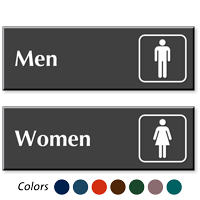Men and Women Engraved Signs Kit