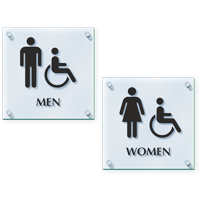 Men and Women ClearBoss Sign Kit