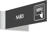 MRI Corridor Projecting Sign