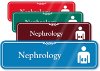 Nephrology Kidney Showcase Hospital Sign