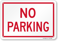 No Parking Sign