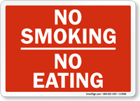 No Smoking No Eating