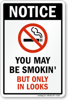 No Smoking Sign