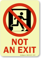 GlowSmart™ Not an Exit Sign