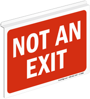 Not An Exit Sign