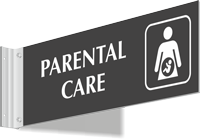 Parental Care Corridor Projecting Sign