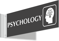 Psychology Corridor Projecting Sign