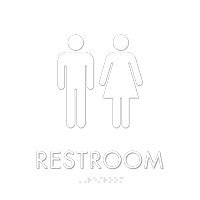 Unisex Apex Regulatory Braille Sign