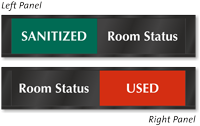 Engraved Conference Room Signs - Sliding Office Signs