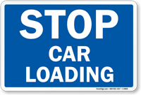 Railroad Clamp Sign