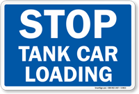Railroad Clamp Sign