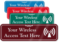 Wireless Access Point Symbol Sign